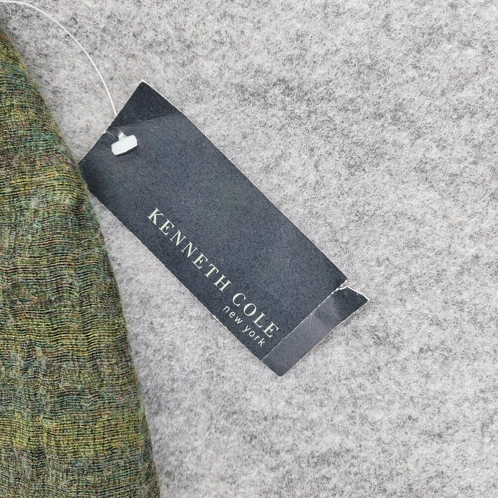 Kenneth Cole Skirt Womens 12 Pencil Straight Green Wool